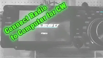 Yaesu FT-DX10 Setup N1MM CW Computer CAT Menu Control for Contesting