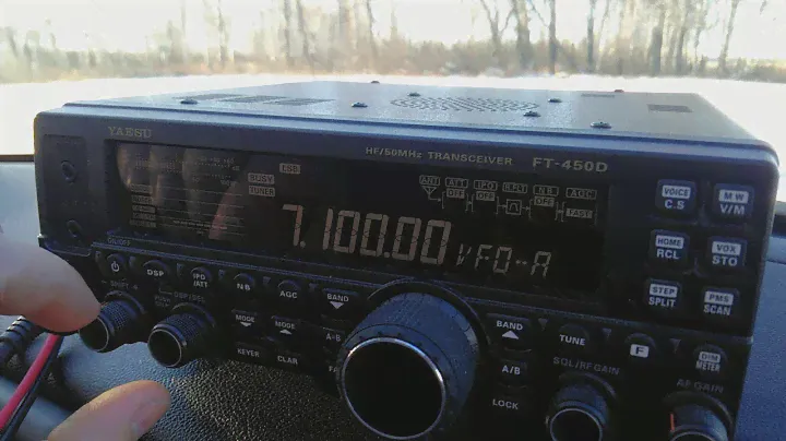 Ft-450d прием в полевых условиях