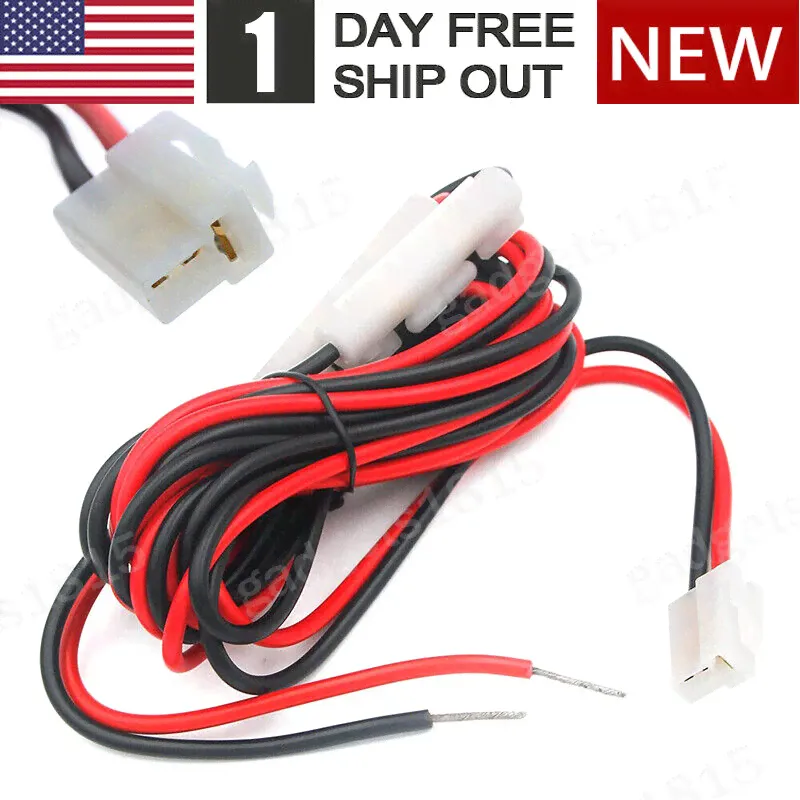 DC Power Cable Cord for Yaesu FT 90R FTM 100DR FTM 350 FTM 400 FTM 400DR Radios