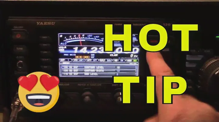 PRO-TIP for Yaesu HF rig owners - TRY THIS!