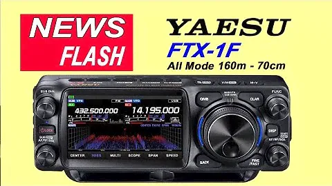 Yaesu New FTX-1F - 160m - 70cm All-Mode Portable