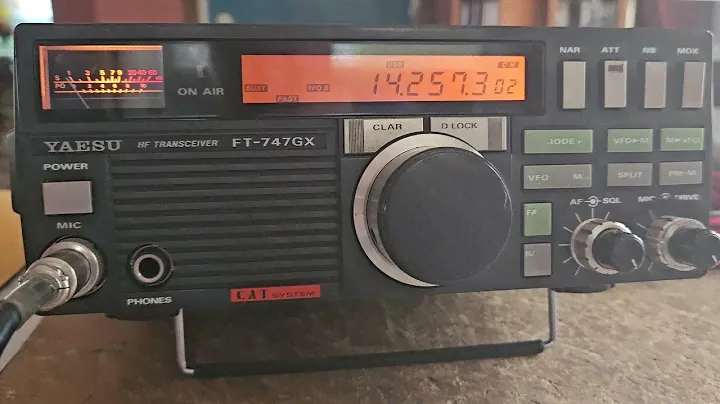 yaesu ft747gx mic test