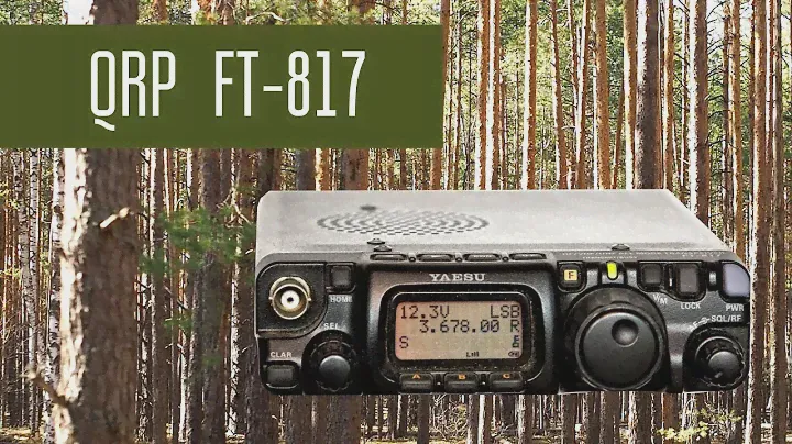 Радиосвязь QRP, Yaesu FT-817, Улейма и полноразмерная антенна на КВ.