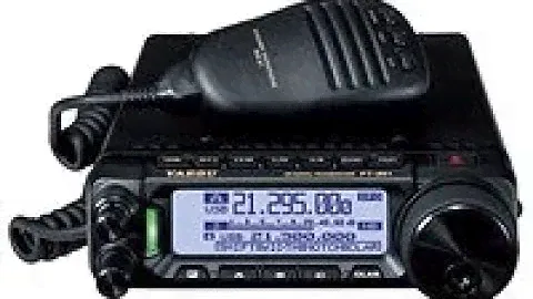 Yaesu FT-891. С автомобиля.