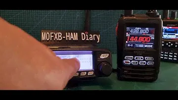 YAESU FTM-100 & YAESU FT5D APRS Send Message - auto reply
