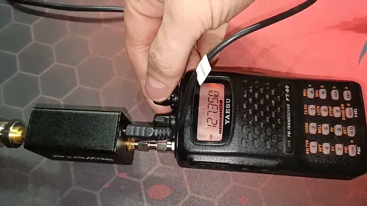 Yaesu FT-60 and SpyVerter