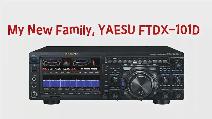 YAESU FTDX-101D Unpacking