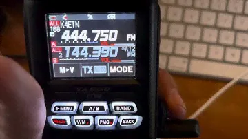 USB-c pd charging a Yaesu FT5DR