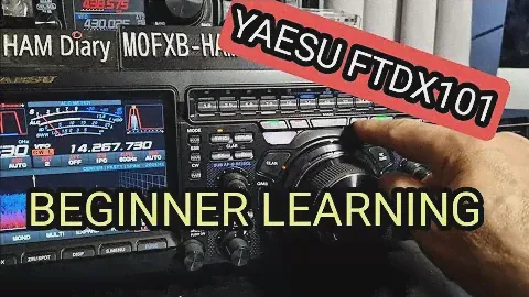 YAESU FTDX101 BEGINNER - LEARNING BASICS