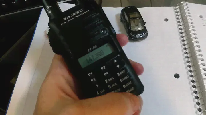 How to listen to FM broadcast radio on a Yaesu FT-65 transceiver