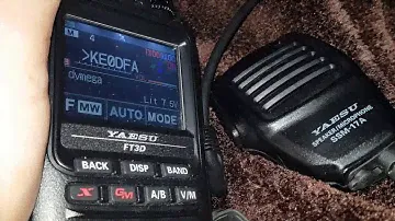 Yaesu SSM17a speaker microphone