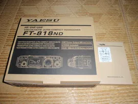YAESU FT-818ND (HF~430MHZ... all mode...) YAESU