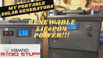 LiFePO4 Ham Radio Battery Box / Solar Generator