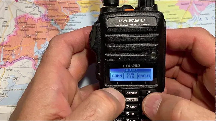 FTA-250 Как ввести частоту 120.000