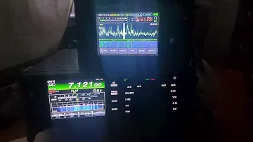 Трансивер yaesu 991 и всеволновый приёмник Малахит