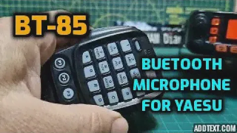 BT-85 Blue Tooth Mic for Yaesu