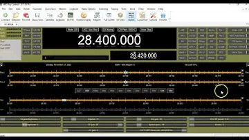 Ham Radio Deluxe (HRD) Using Band Spread Feature on Yaesu FT991A