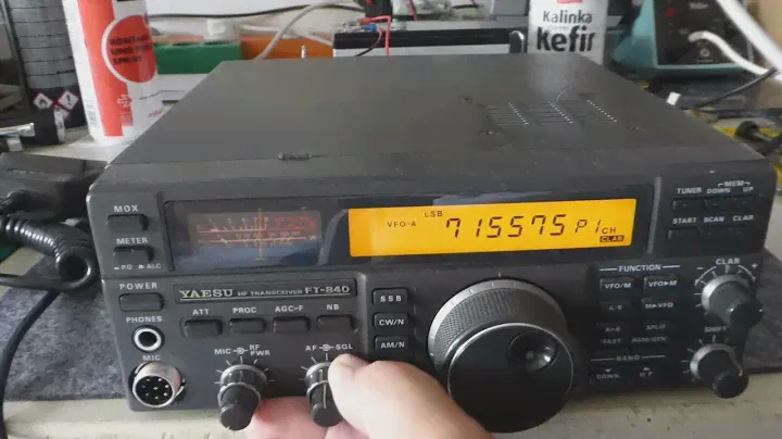 Test Yaesu FT 840