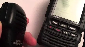 Yaesu MH-34 speaker mic and FT2DR
