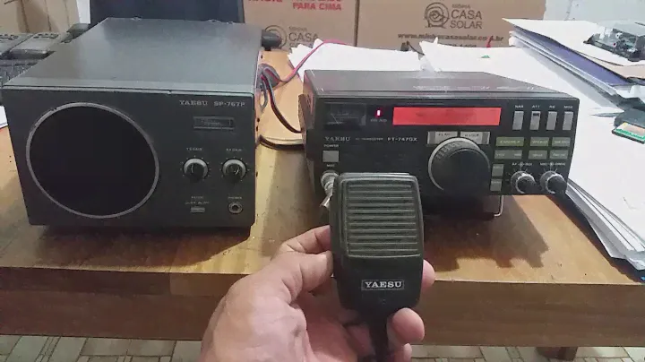 Radio yaesu Ft 747 gx completo