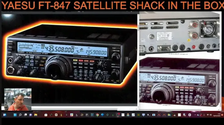 Yaesu FT-847 Earth Station - Shack in the Box
