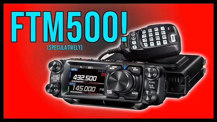 NEW! Yaesu  FTM-500D Announced - Mobile Radio- Size ,Weight, Frequencies, Power, More - #yaesu