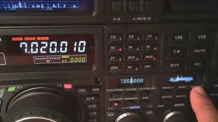 FTDX-5000, NB + APF Filter effect.