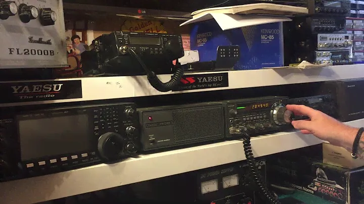 YAESU FT-707 SOME SWL