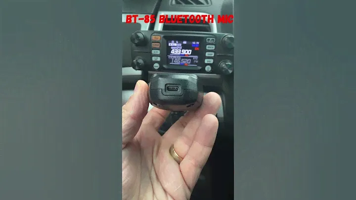 BT-85 Bluetooth Microphone for Yaesu #bt85 #bt-85 #yaesu #ftm-300 #ftm300 #ftm400 #ftm500 #hamradio
