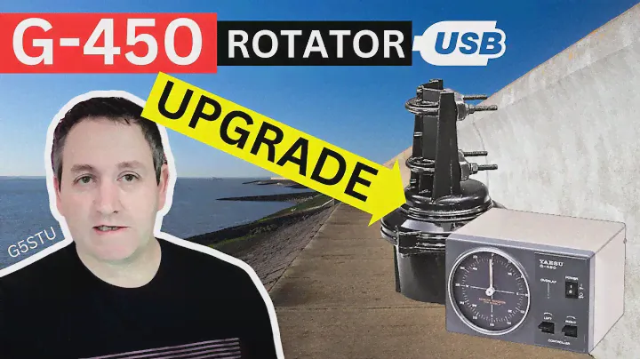 YAESU G-450 ROTATOR - UPGRADE YOURS ! USB INTERFACE