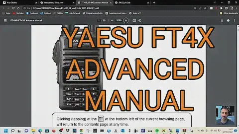 YAESU FT4XE Advanced Manual pdf link
