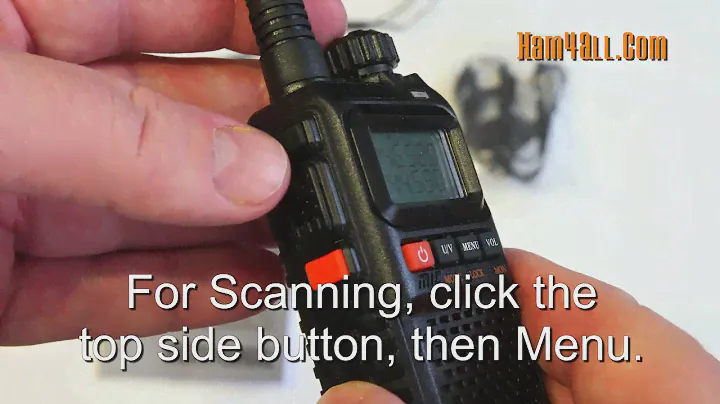 Baofeng UV 3R PLUS - VHF/UHF Ultra-Compact Ham Radio.