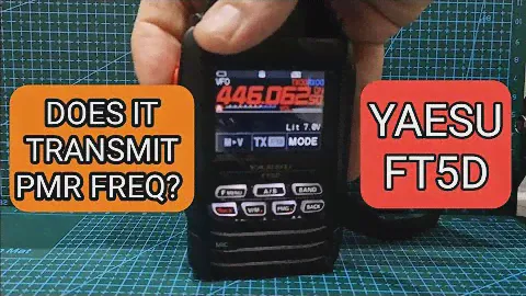 YAESU FT5D - PMR FREQUENCY - Does it Transmit??