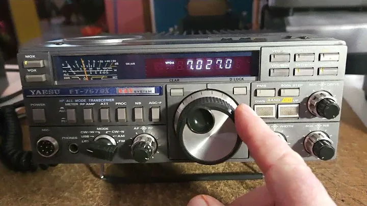 YAESU FT-757GX - CW