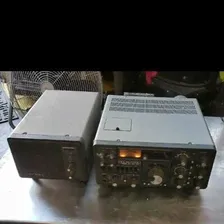 YAESU FT-901DM HF TRANSCEIVER and SP-901P SPEAKER PHONE PATCH