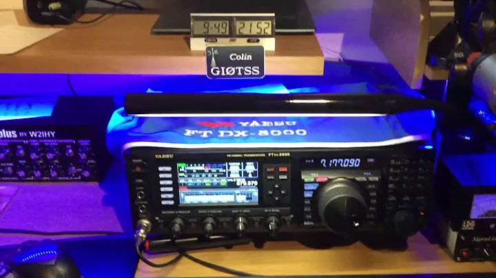 Yaesu FTdx3000 with Ham Radio Deluxe, SDR Play 2 with SDRUno as panadapter