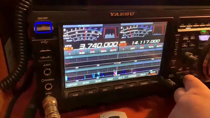 Yaesu FTdx-101d and BURST 2000A