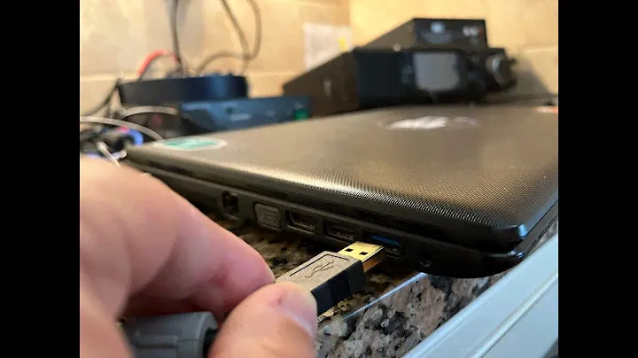 Yaesu FT-710 PC operations basic tutorial - video 1 of 2 - Connecting and Installing USB drivers