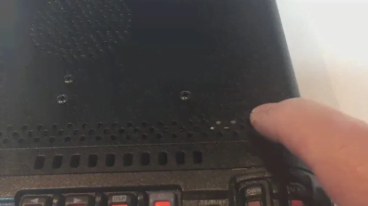Yaesu FT857 with the latest BHI install from WD8BWW
