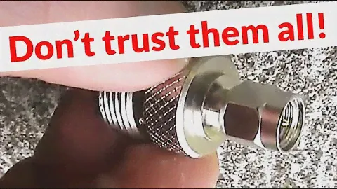 Don't trust all SMA - SO239 adapters