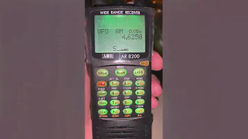 AOR 8200MK3 Icom IC-R3 Icom IC-R20 4625 kHz