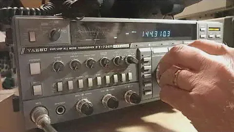CQ2m SSB Yaesu FT-736R & 9 element LFA