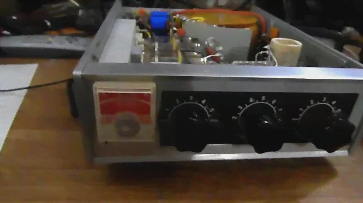 YAESU 817 с ламповым усилителем