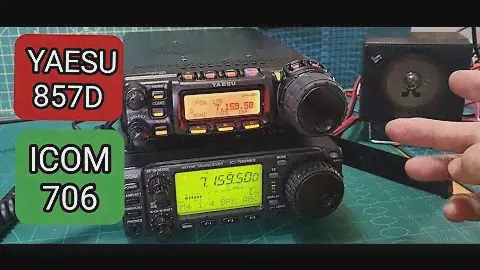 YAESU 857D & ICOM IC-706 MK11