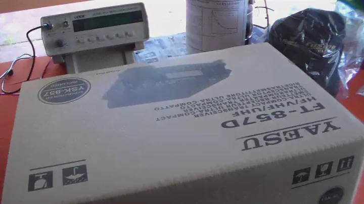 Yaesu FT857D Unboxing... Why? Why Not?