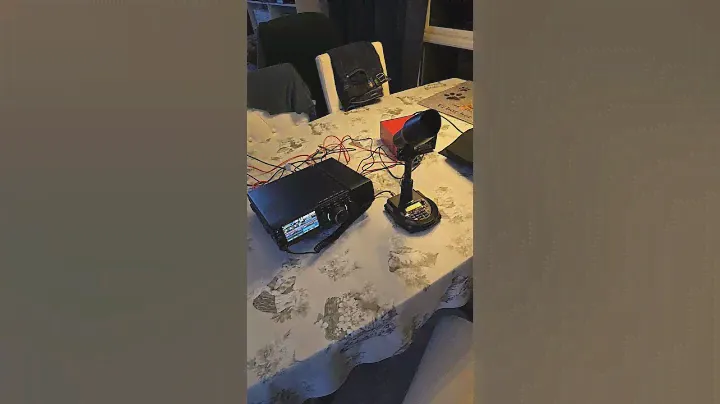Yaesu FT 710 with Yaesu M1 microphone.