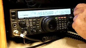 Yaesu FT-847 in satellite mode