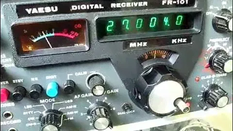 YAESU FR-101 Digital Receiver