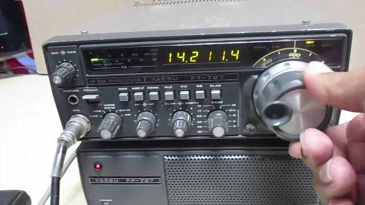 Yaesu FT-707  & Yaesu FP-707 7/23/16