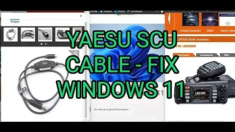 SCU CABLE WINDOWS 11 FIX